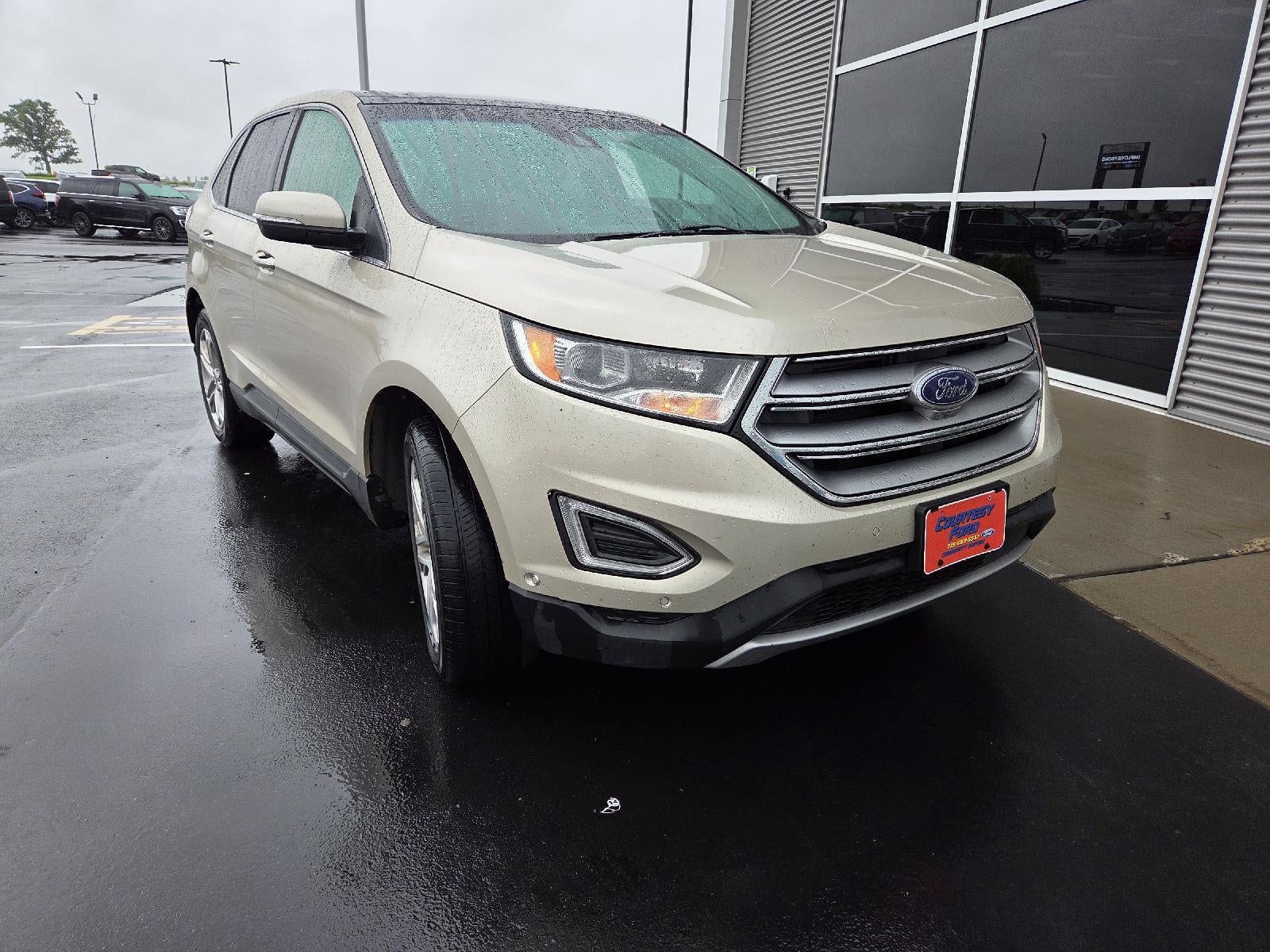 Used 2018 Ford Edge Titanium with VIN 2FMPK4K9XJBC22925 for sale in Stanley, WI