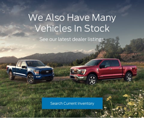 Ford vehicles in stock | Courtesy Auto & Truck Center, Inc. in Stanley WI