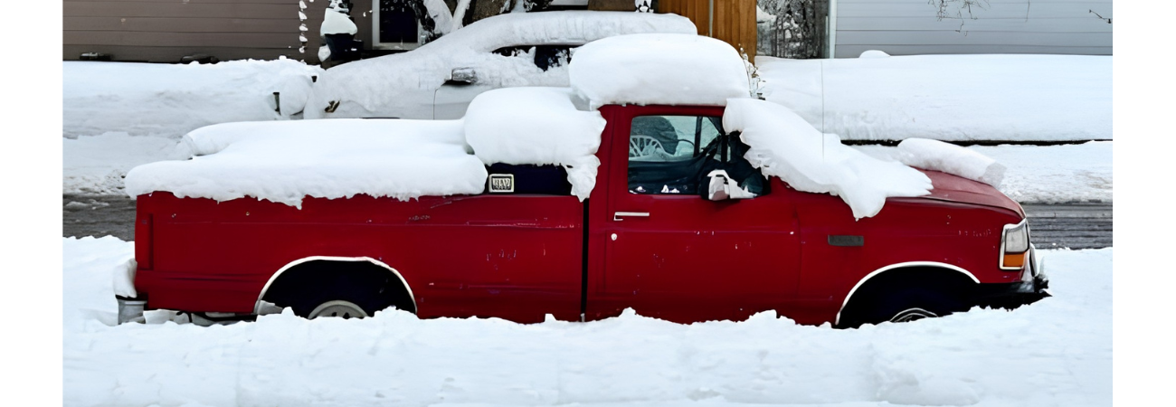 Truck in Snow